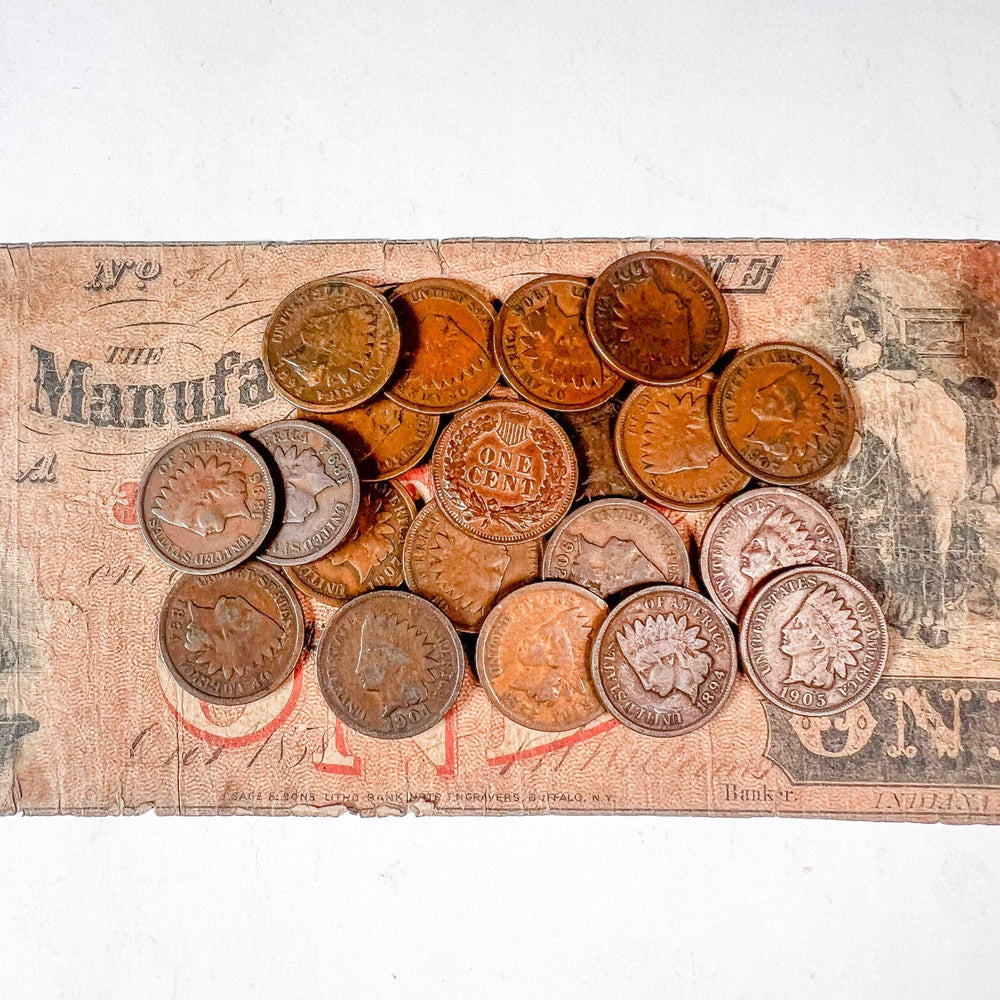 1864-1909 Indian Head Cent Grab Bag (Avg Circ/VG) - Midwest Precious Metals