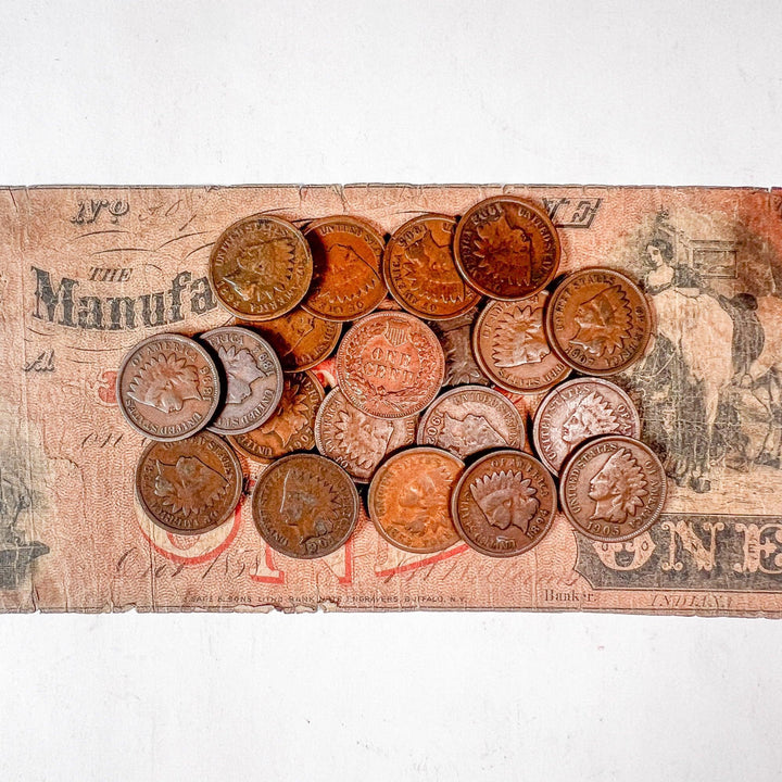 1864-1909 Indian Head Cent Grab Bag (Avg Circ/VG) - Midwest Precious Metals