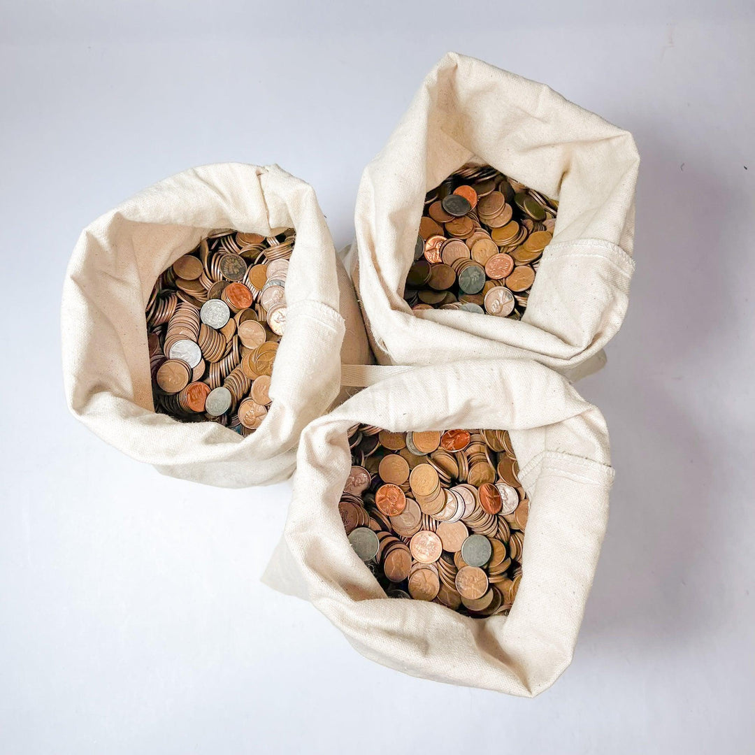 1909-1958 Wheat Cent 5000 Count (34lb) Bag | TRULY UNSEARCHED Wheat Pennies - Midwest Precious Metals