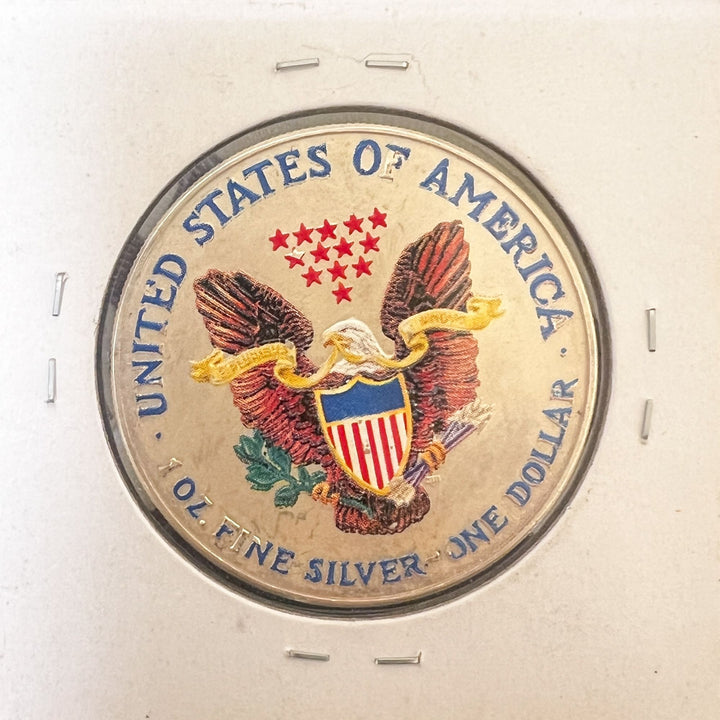 2021 Colorized American Silver Eagle Coin 2021