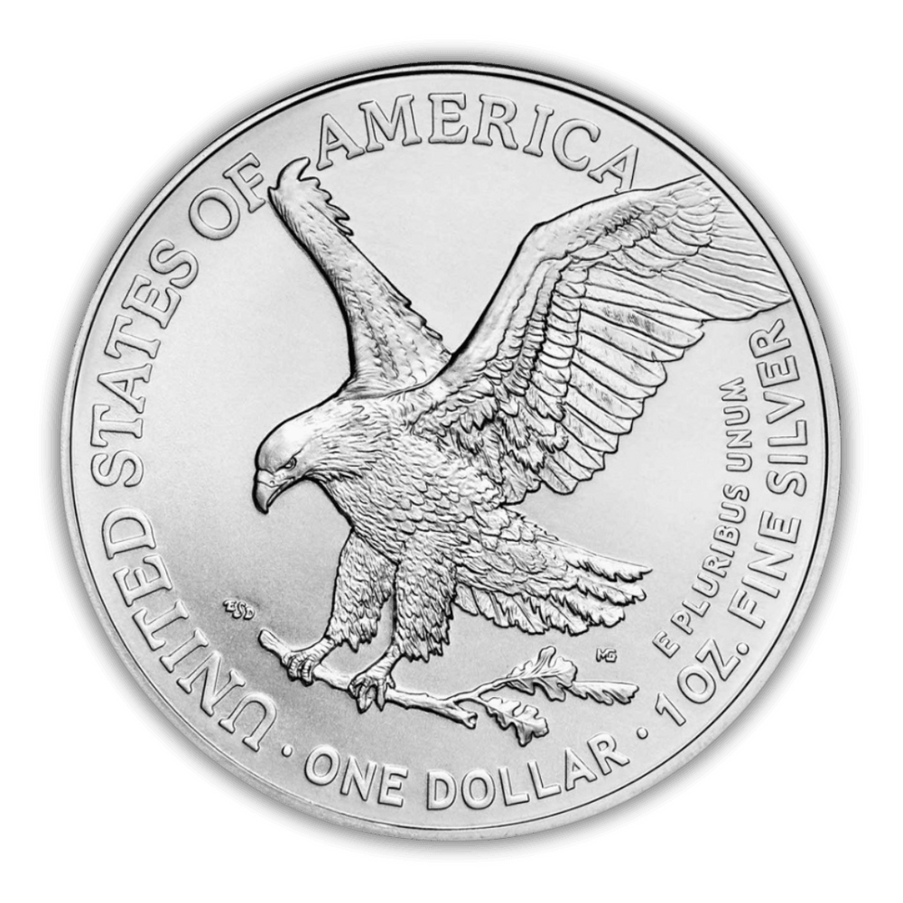 2024 1 oz American Silver Eagle Coin GEM BU - Midwest Precious Metals