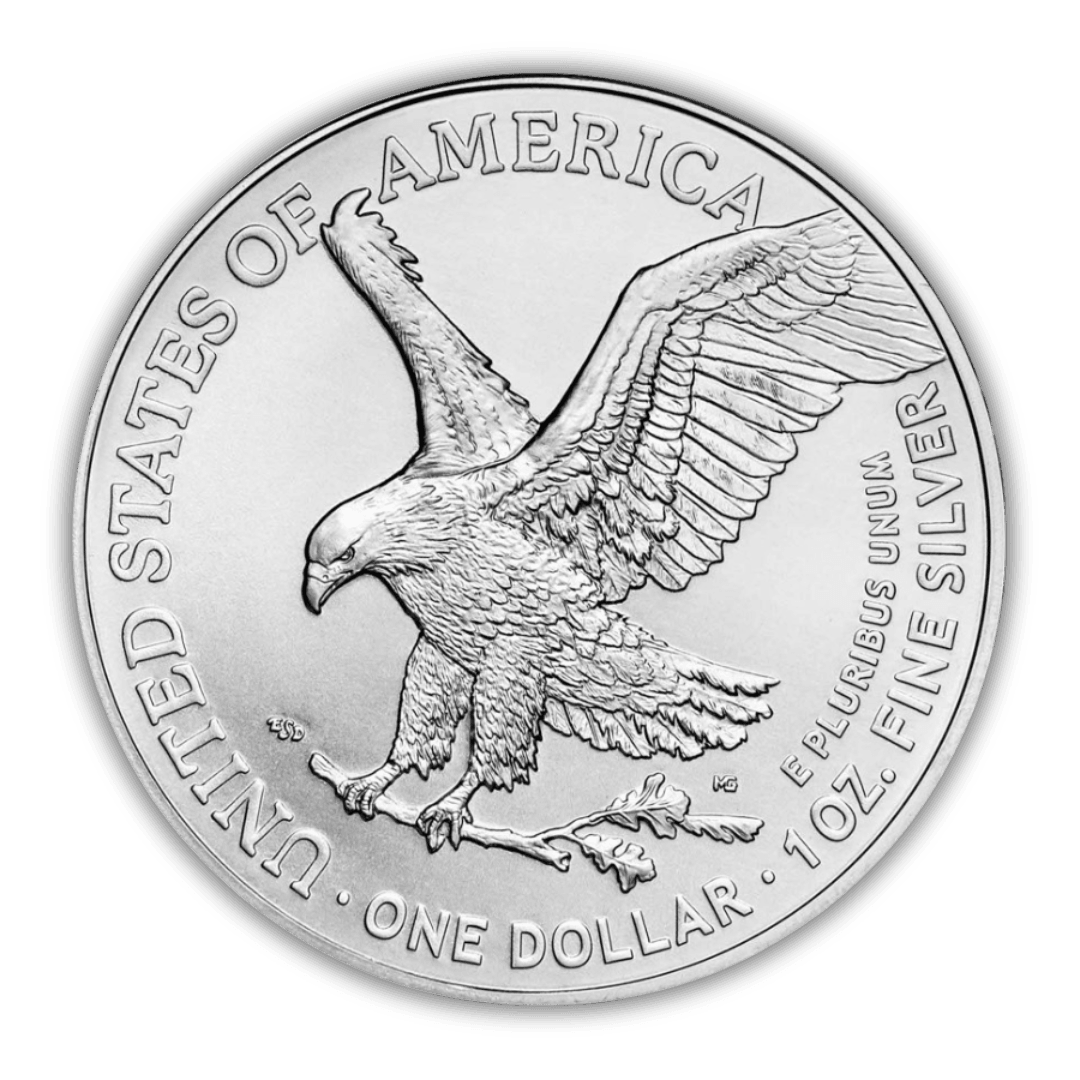 2024 1 oz American Silver Eagle Coin GEM BU - Midwest Precious Metals