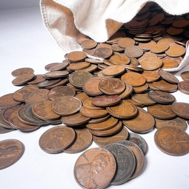 500 Wheat Cent Bag (1930-1939) | Wheat Penny Mixed Lot - Midwest Precious Metals