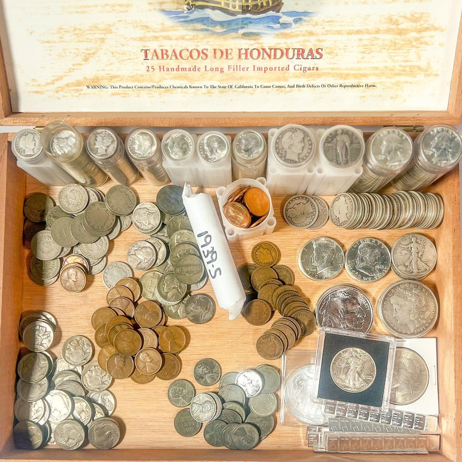 Cigar Box Mixed U.S. Coin Lot (Vintage) | LIQUIDATION SALE Etsy 2 - Midwest Precious Metals