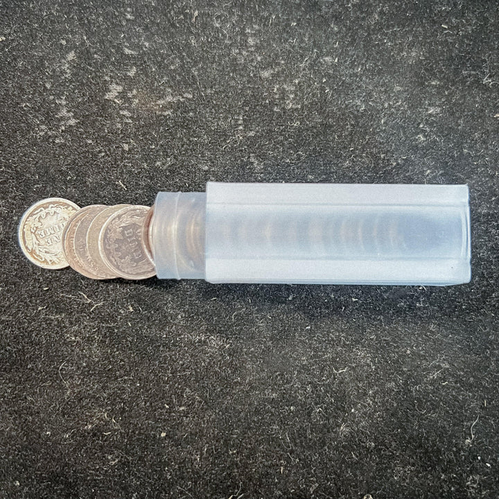 $5 Face - 90% Barber Silver Dimes AG - Midwest Precious Metals