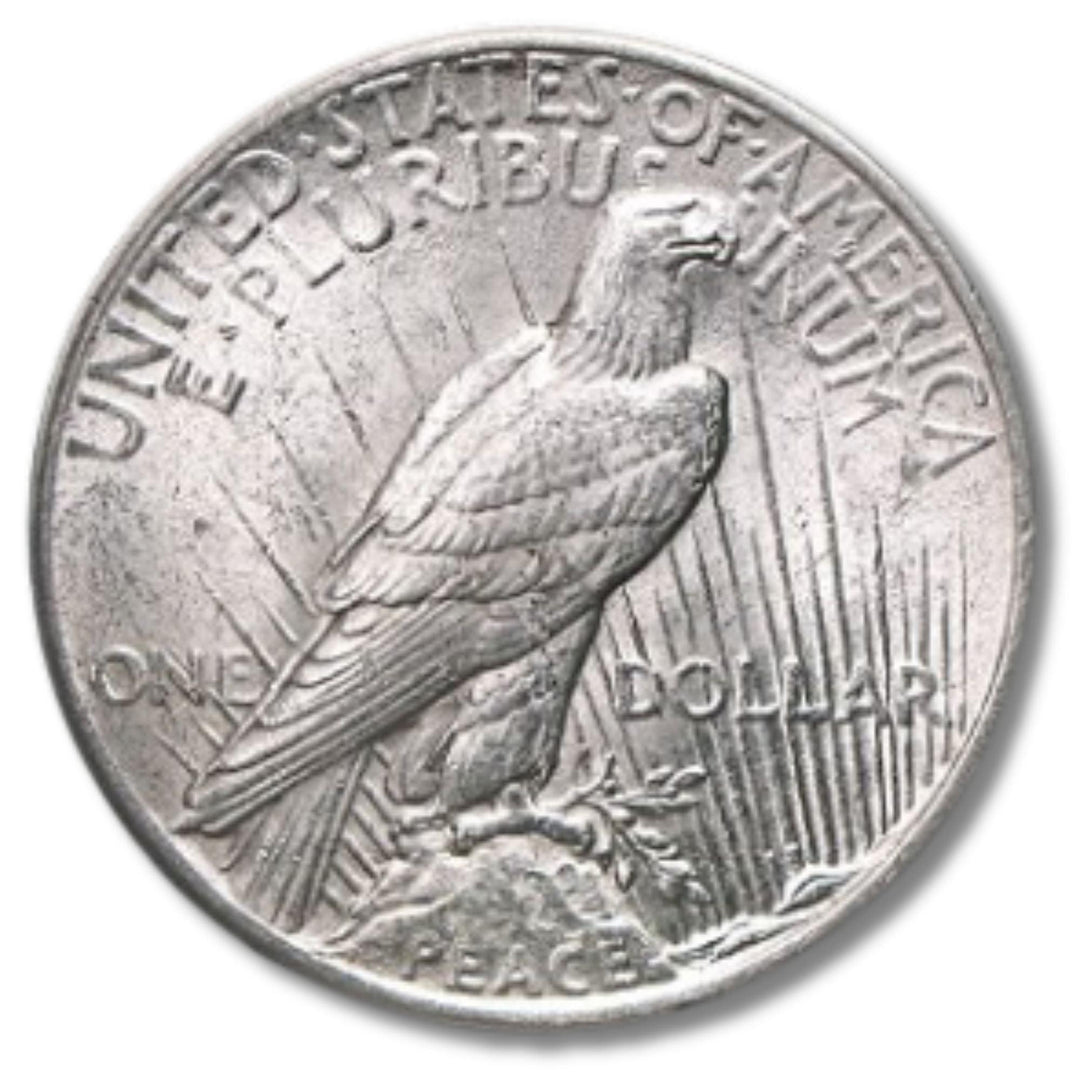 Pre-1935 Peace Silver Dollar AU (Random Year) - Midwest Precious Metals