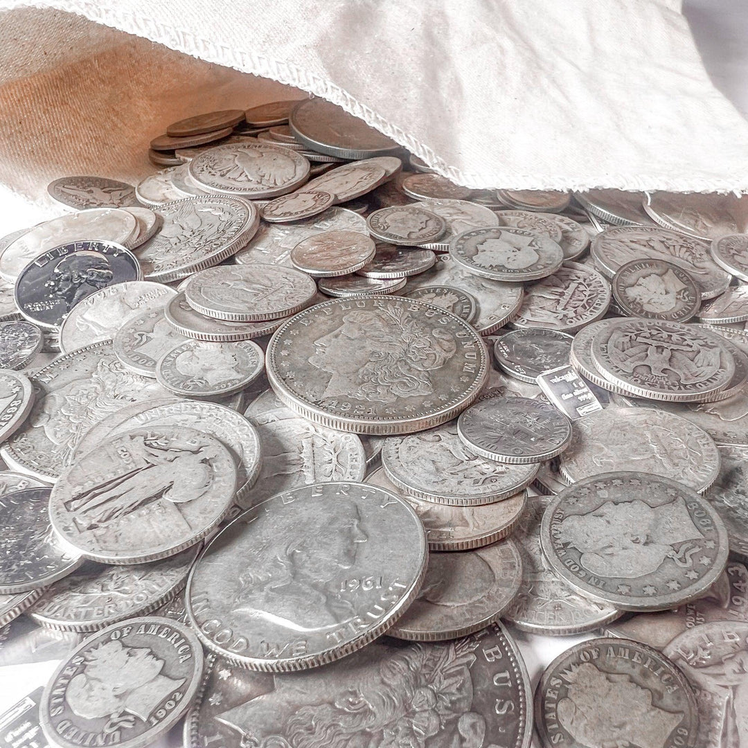 U.S Mint Silver Coin Bank Bag Mixed Lot | LIQUIDATION SALE - Midwest Precious Metals
