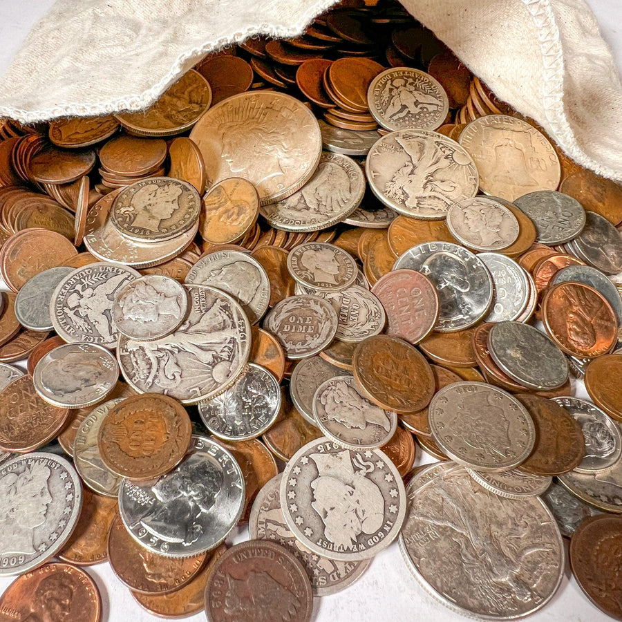 Vintage Mixed U.S. Coin Vault Hoard - Midwest Precious Metals