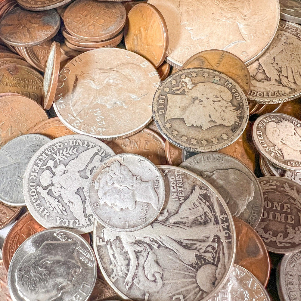 Vintage Mixed U.S. Coin Vault Hoard - Midwest Precious Metals