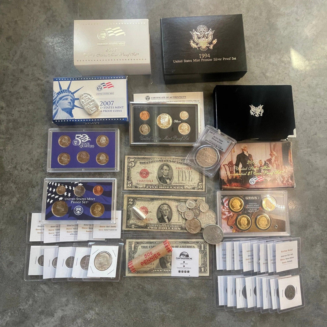 Vintage U.S Coins & Currency Numismatic Box - Midwest Precious Metals
