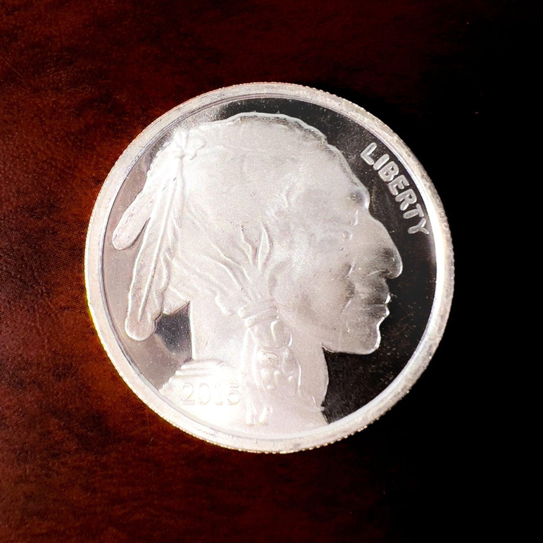 1 oz Silver Buffalo Round (Random Mint) - Midwest Precious Metals
