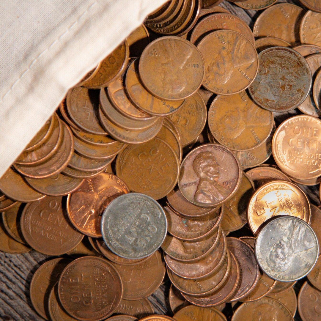 1909-1958 Wheat Cent 1 Lb Bag (Avg Circ) - Midwest Precious Metals