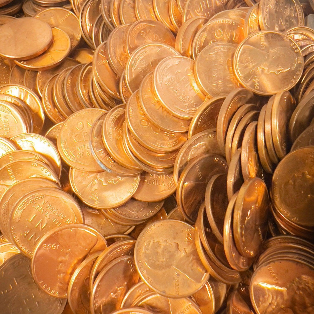 1909-1958 Wheat Cent 50-Coin Roll BU (Red & Red/Brown) - Midwest Precious Metals