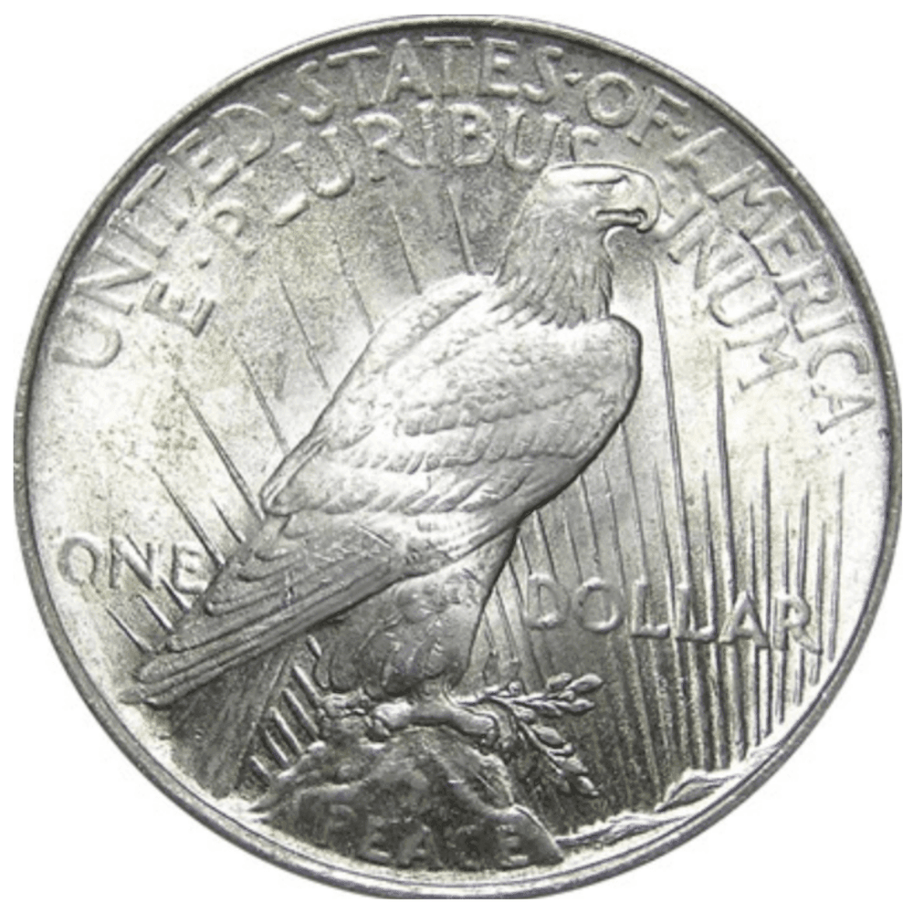 1924 Peace Silver Dollar XF - Midwest Precious Metals