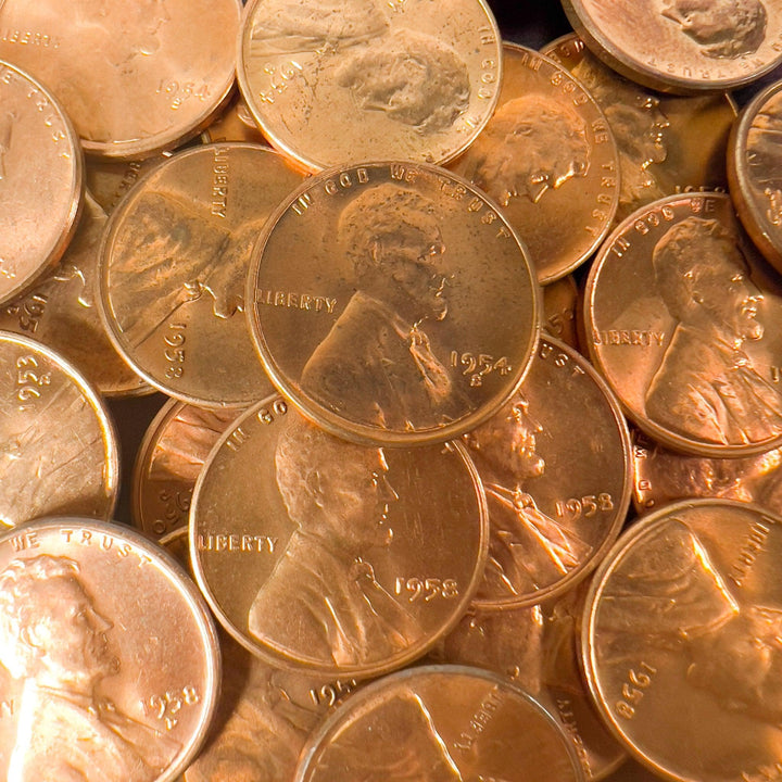 BU (Reds & Red/Browns) Wheat Penny Grab Bag - Midwest Precious Metals