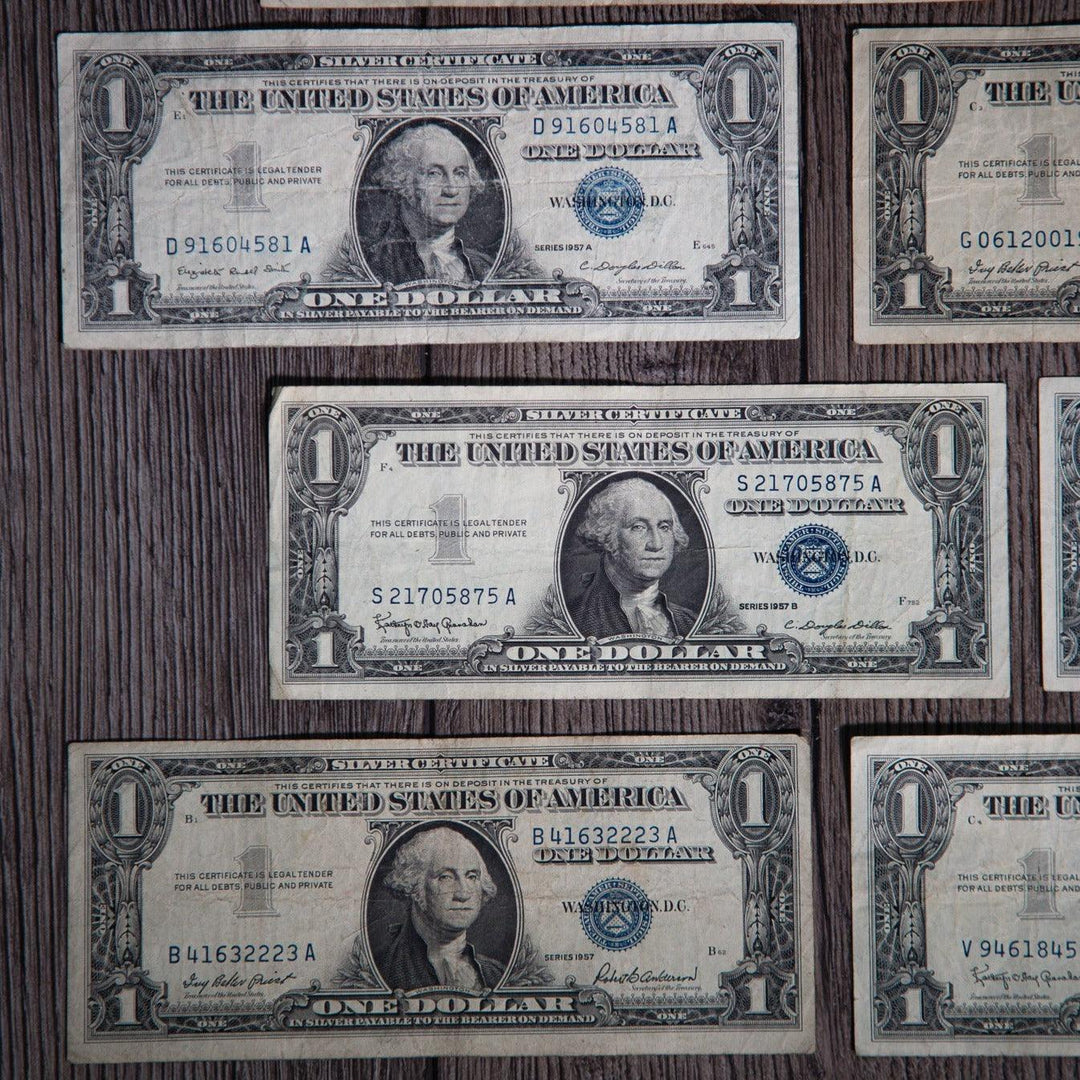$1 Silver Certificate 10 Pack - Poor to Good - Midwest Precious Metals