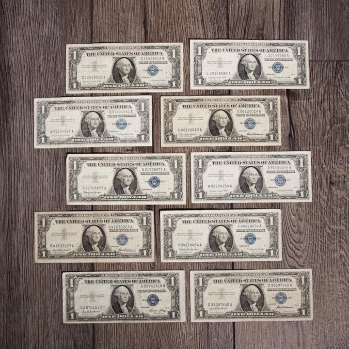 $1 Silver Certificate Currency (10 Pack) - Midwest Precious Metals
