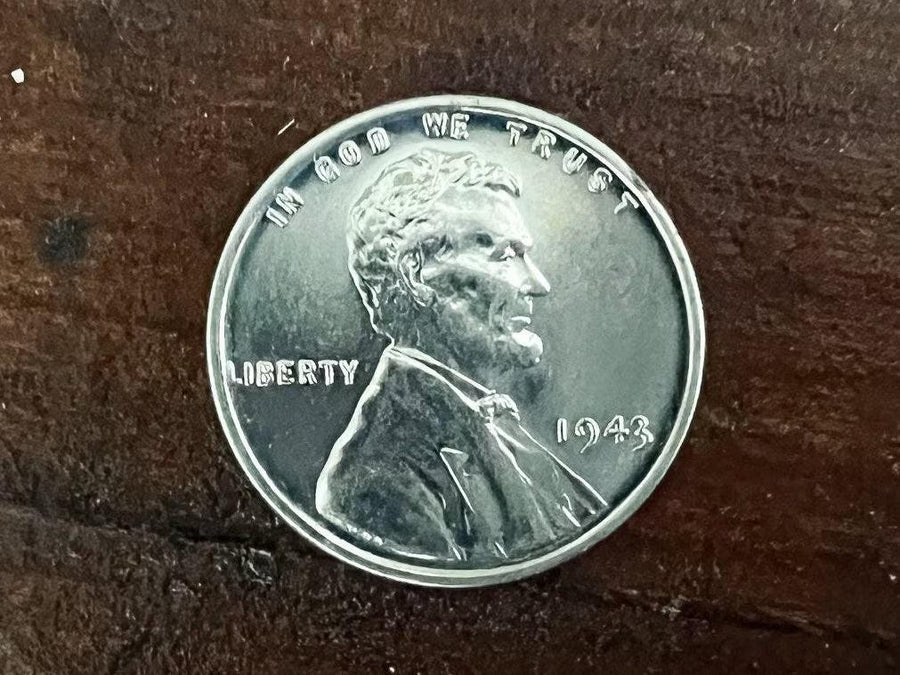 1943 Lincoln Steel Cent - GEM BU (KM# 132a) - Midwest Precious Metals