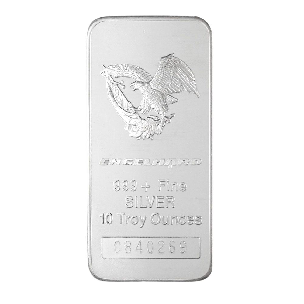 10 Oz Silver Bar BU - Mystery Design