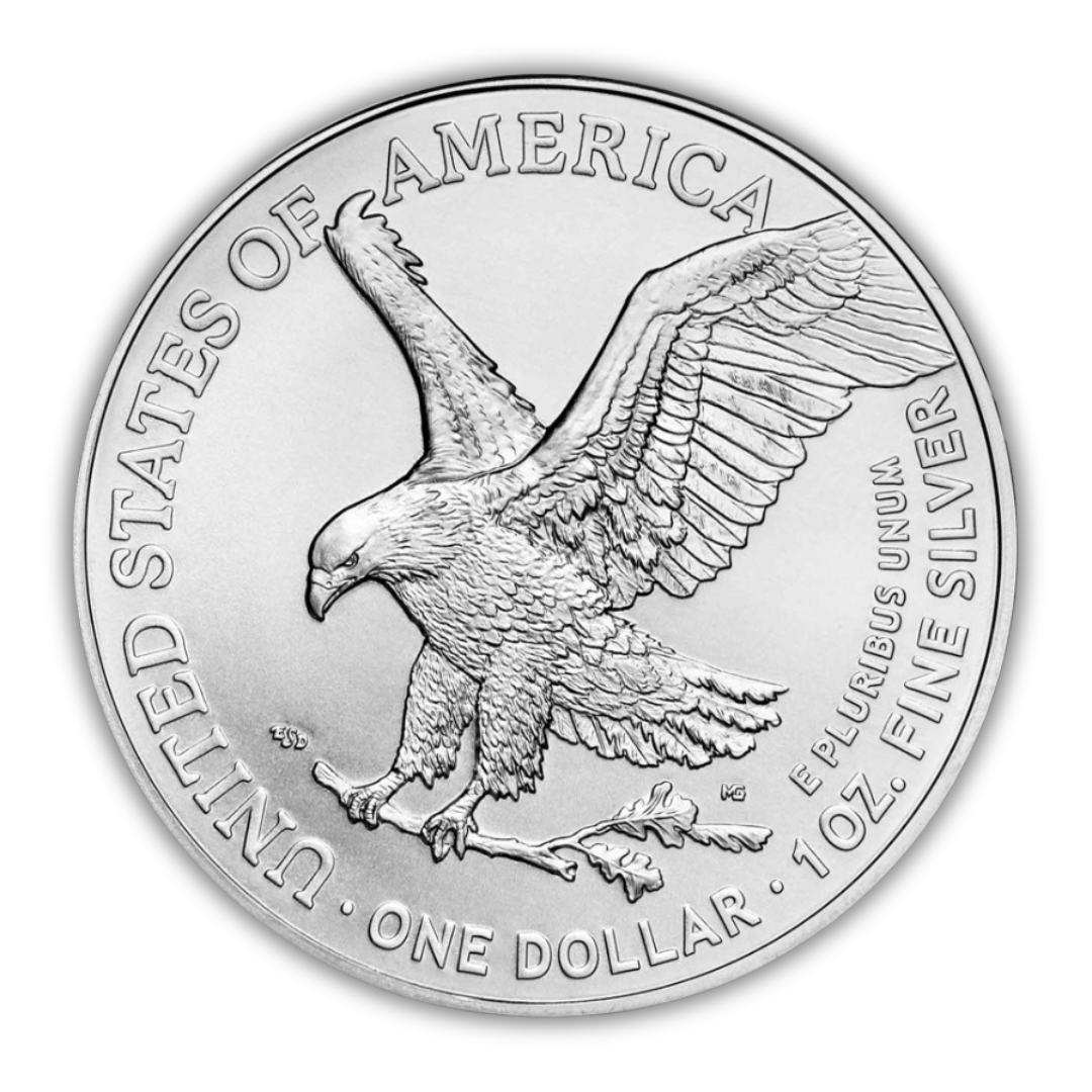 2024 1 oz American Silver Eagle Coin GEM BU