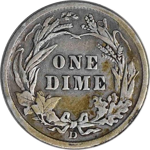 1892-1916 Barber Dimes Avg Circ (One Coin)