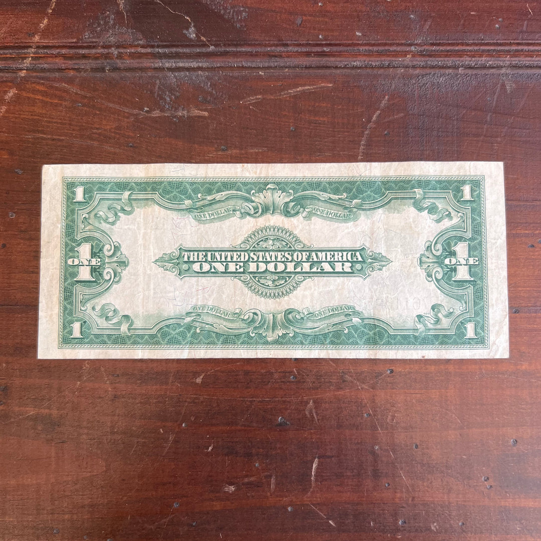 1928 $1 Silver Certificate "Funnyback" VG