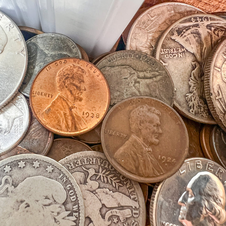 Vintage Mixed U.S. Coin Vault Hoard