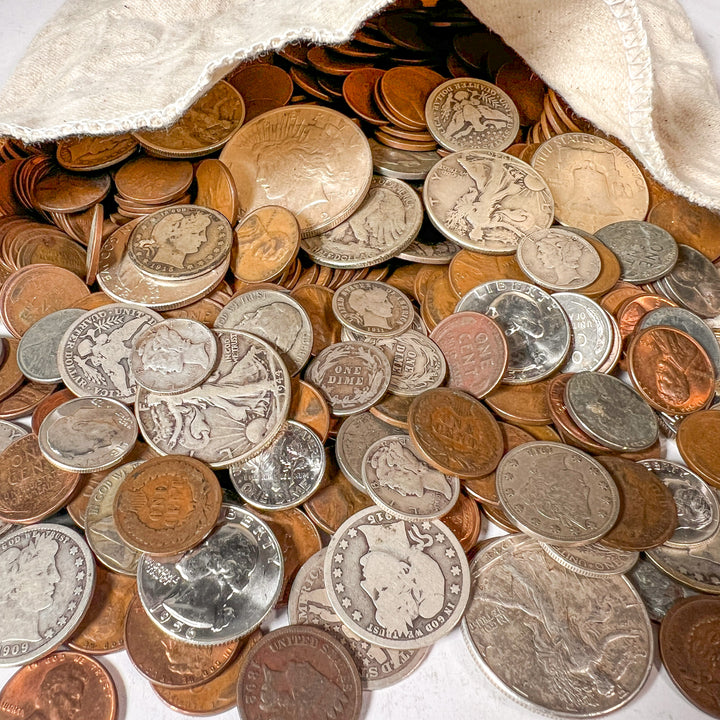 Vintage Mixed U.S. Coin Vault Hoard