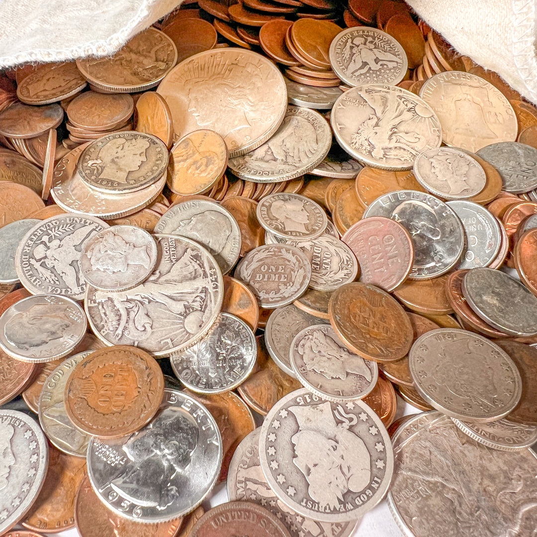 Vintage Mixed U.S. Coin Vault Hoard