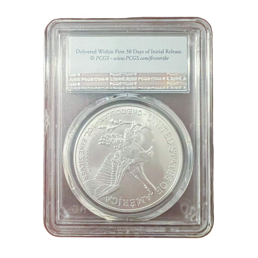 2025 Silver American Eagle MS 70 (First Strike)