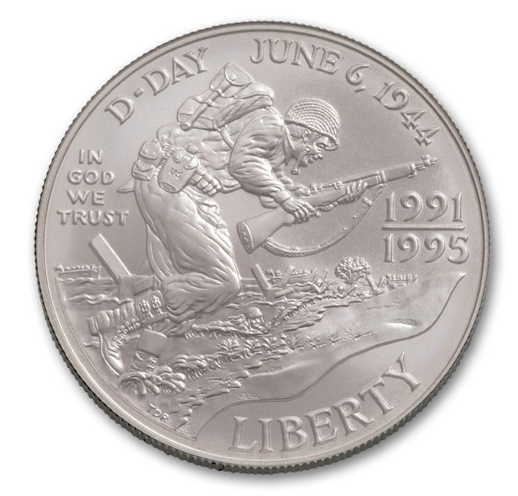 $1 .999 Silver Commemorative Coin (Random Design)