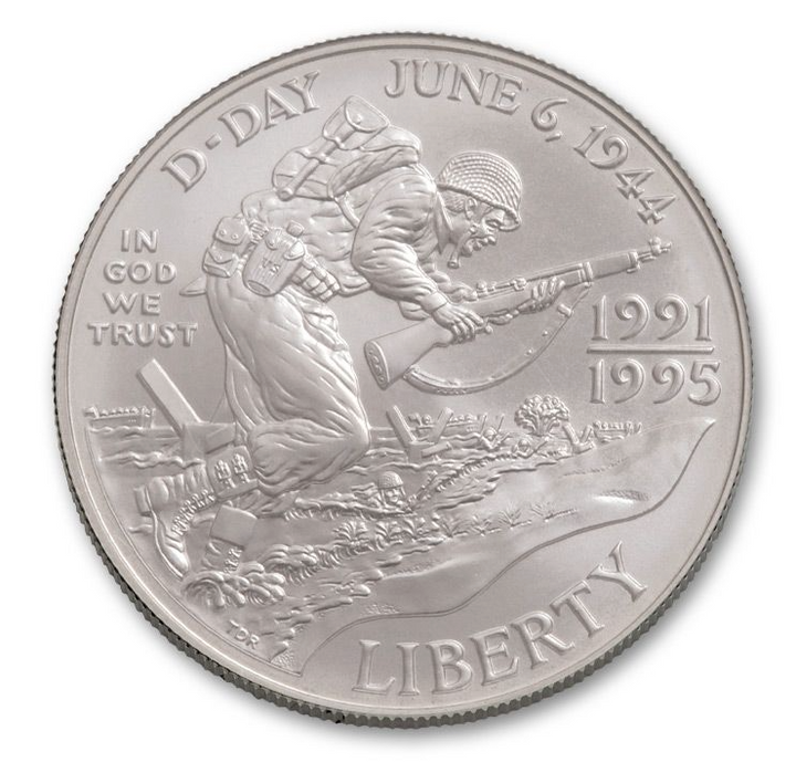 $1 .999 Silver Commemorative Coin (Random Design)