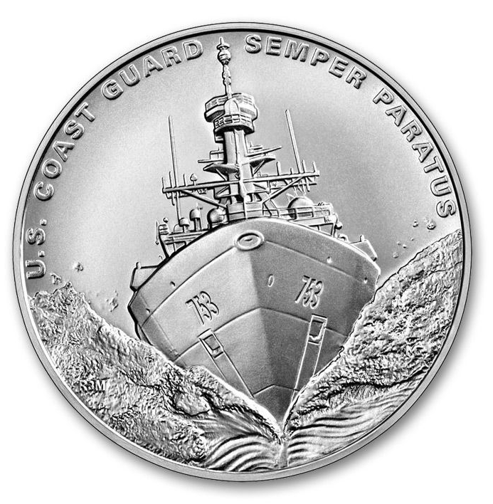 $1 .999 Silver Commemorative Coin (Random Design)