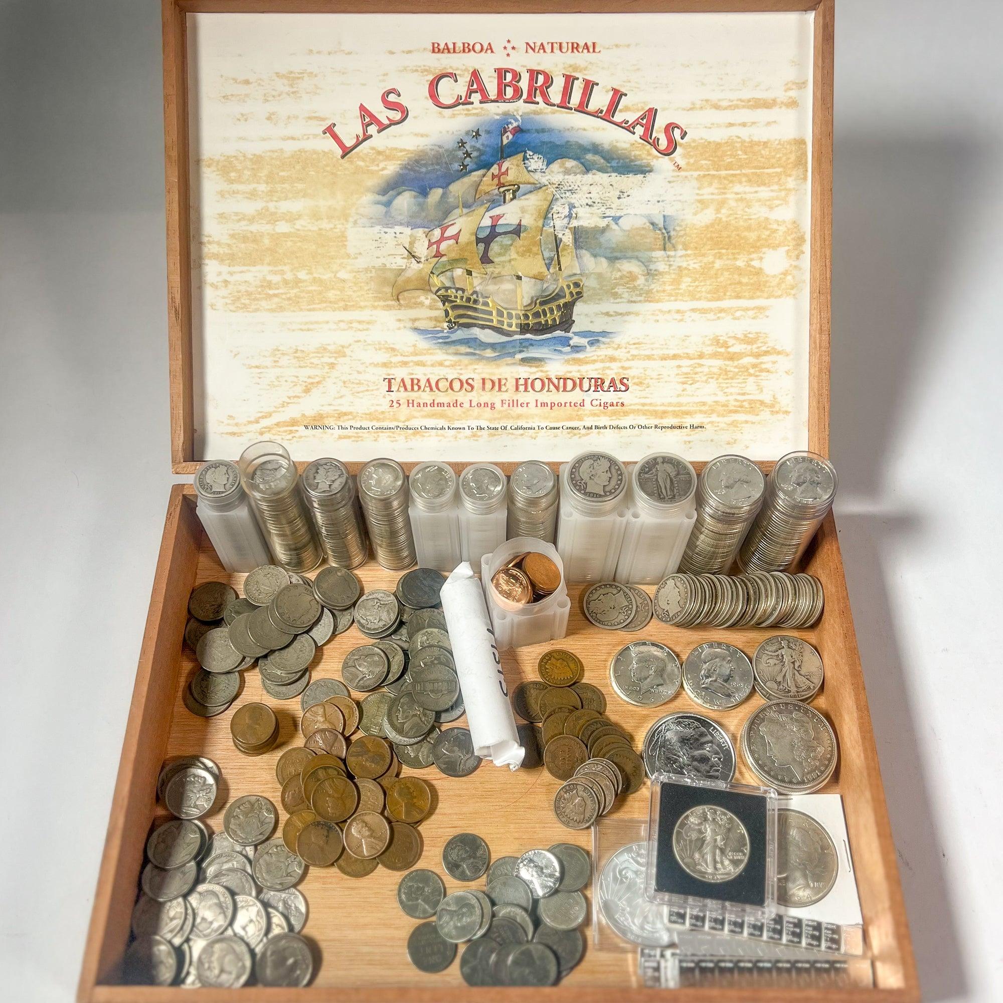 Cigar Box Mixed U.S. Coin Lot (Vintage) | LIQUIDATION SALE – Midwest  Precious Metals