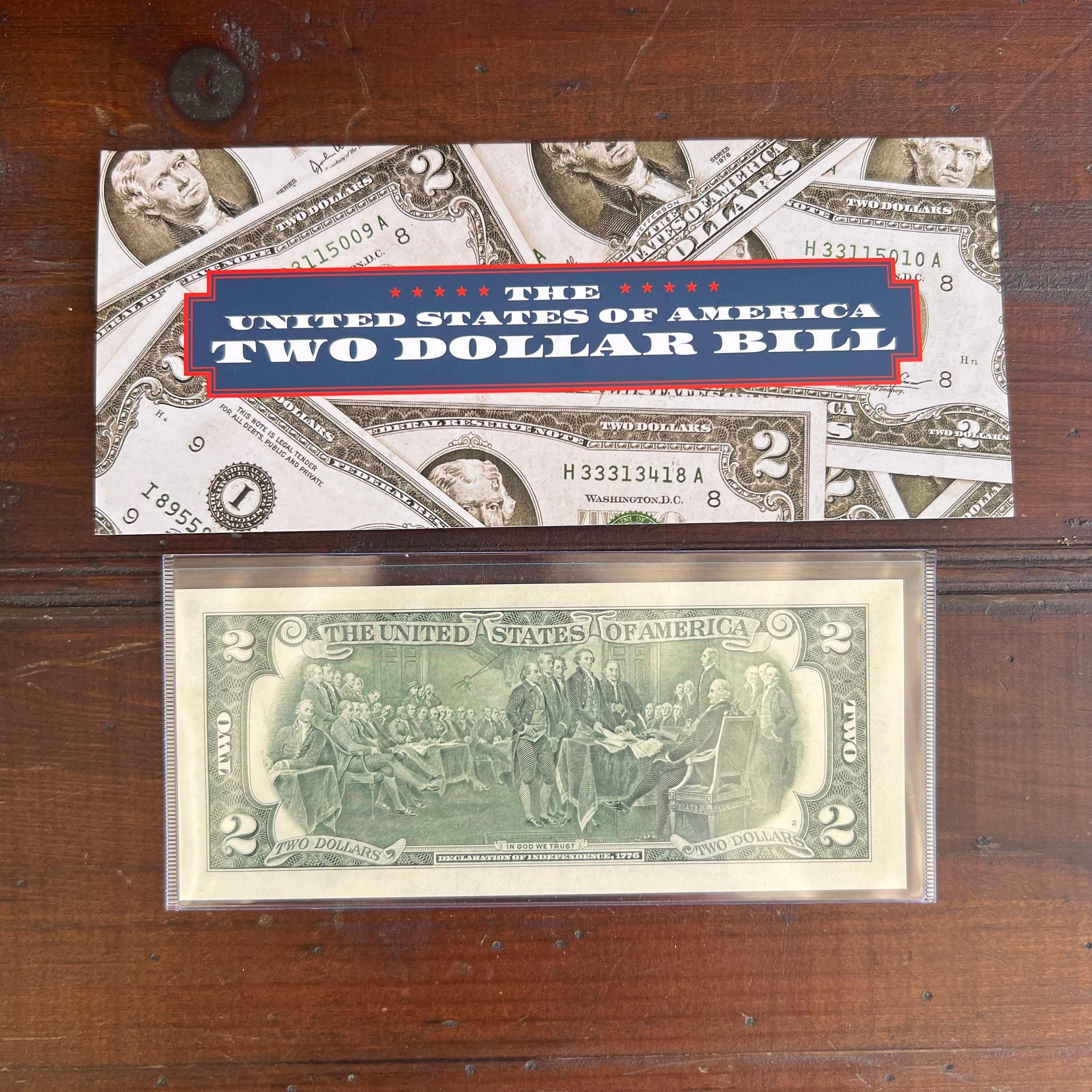 $2 Note Donald and Melania Trump Commemorative Note – Midwest