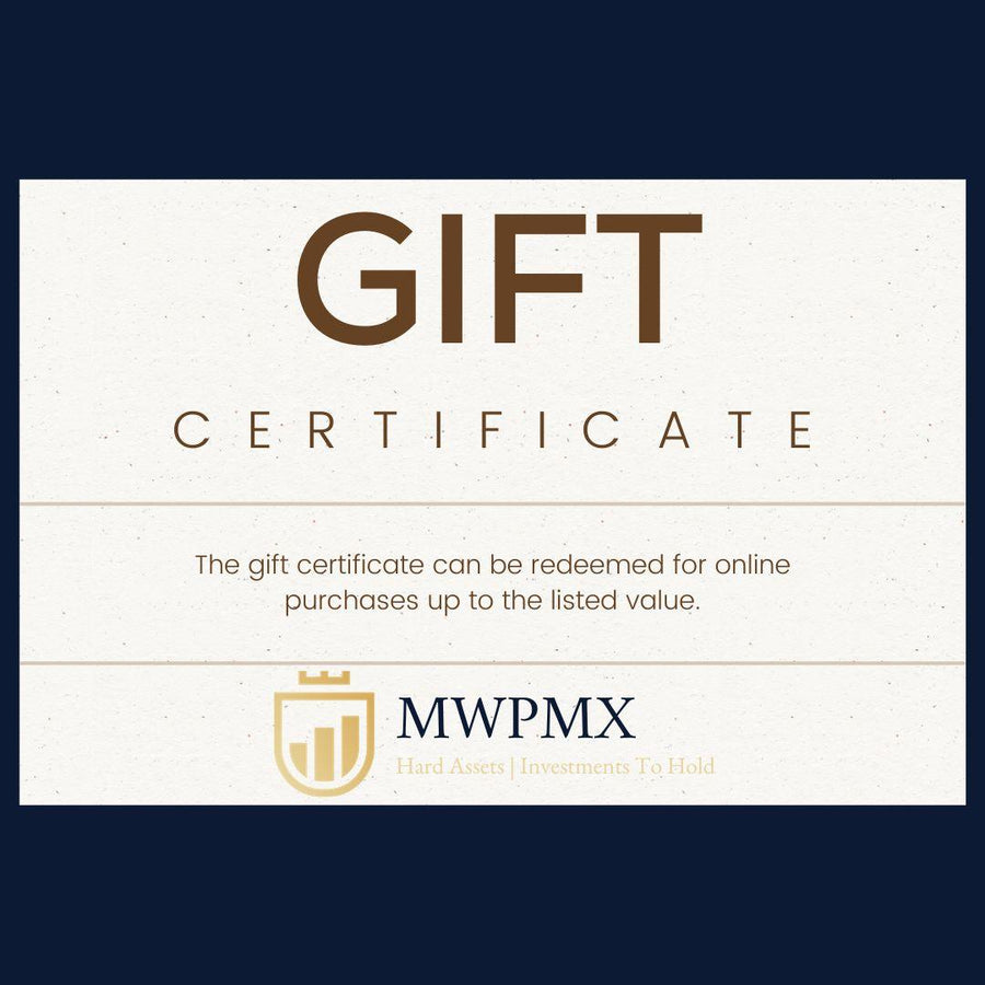 MWPMX Gift Card - Midwest Precious Metals