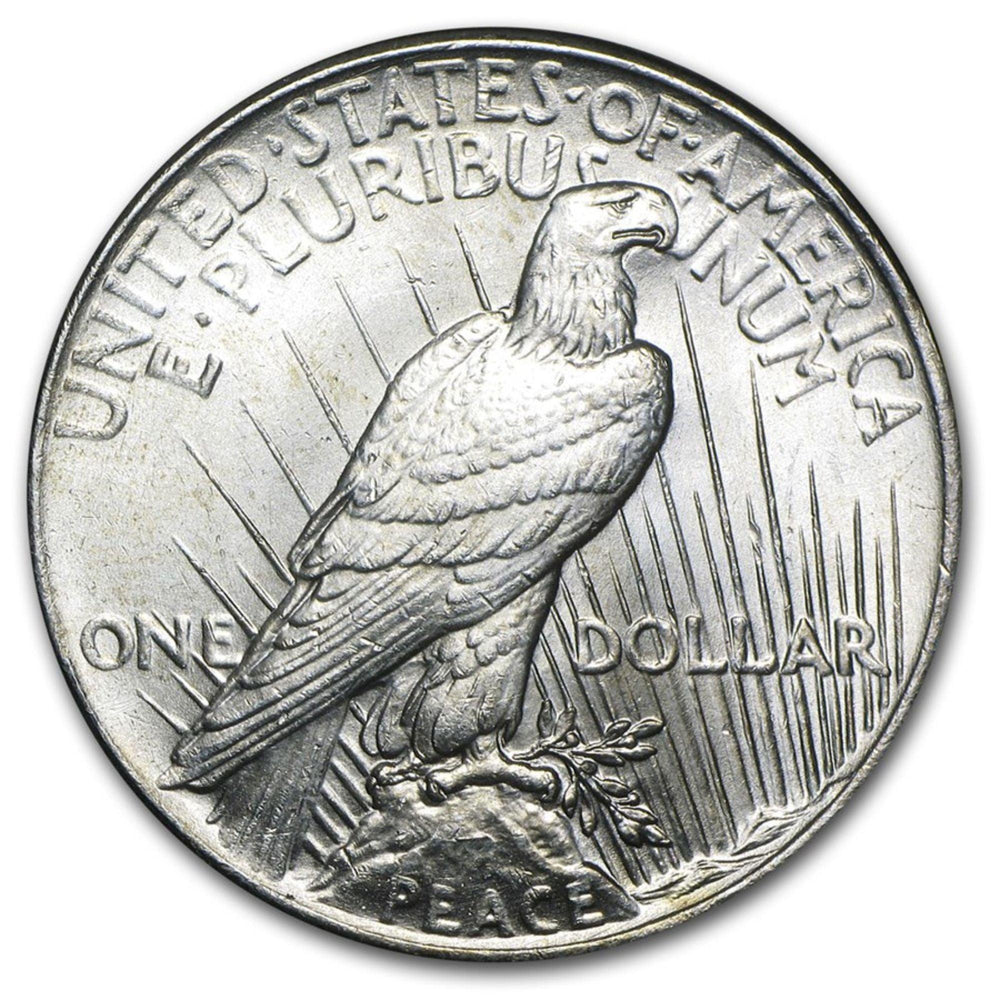 Pre-1935 Peace Silver Dollar BU (Random Year) - Midwest Precious Metals