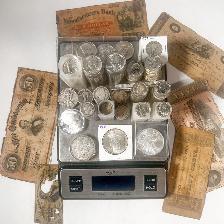 U.S. Silver Scale Mixed Lot (Vintage U.S. Coins) - Midwest Precious Metals