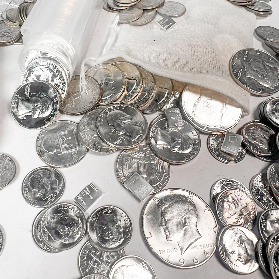 Uncirculated Silver Coin Mixed Lot (Grab Bag) | ESTATE SALE LIQUIDATION - Midwest Precious Metals