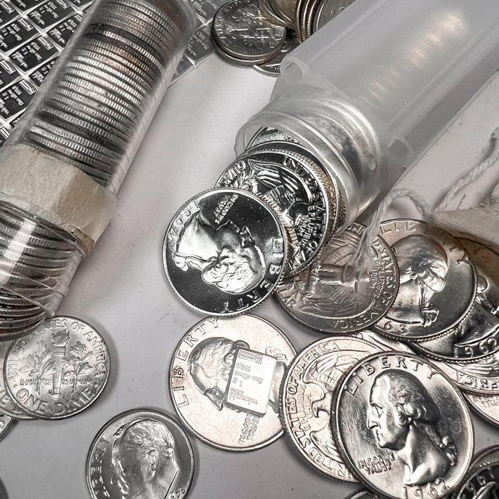 Uncirculated Silver Coin Mixed Lot (Grab Bag) | ESTATE SALE LIQUIDATION - Midwest Precious Metals