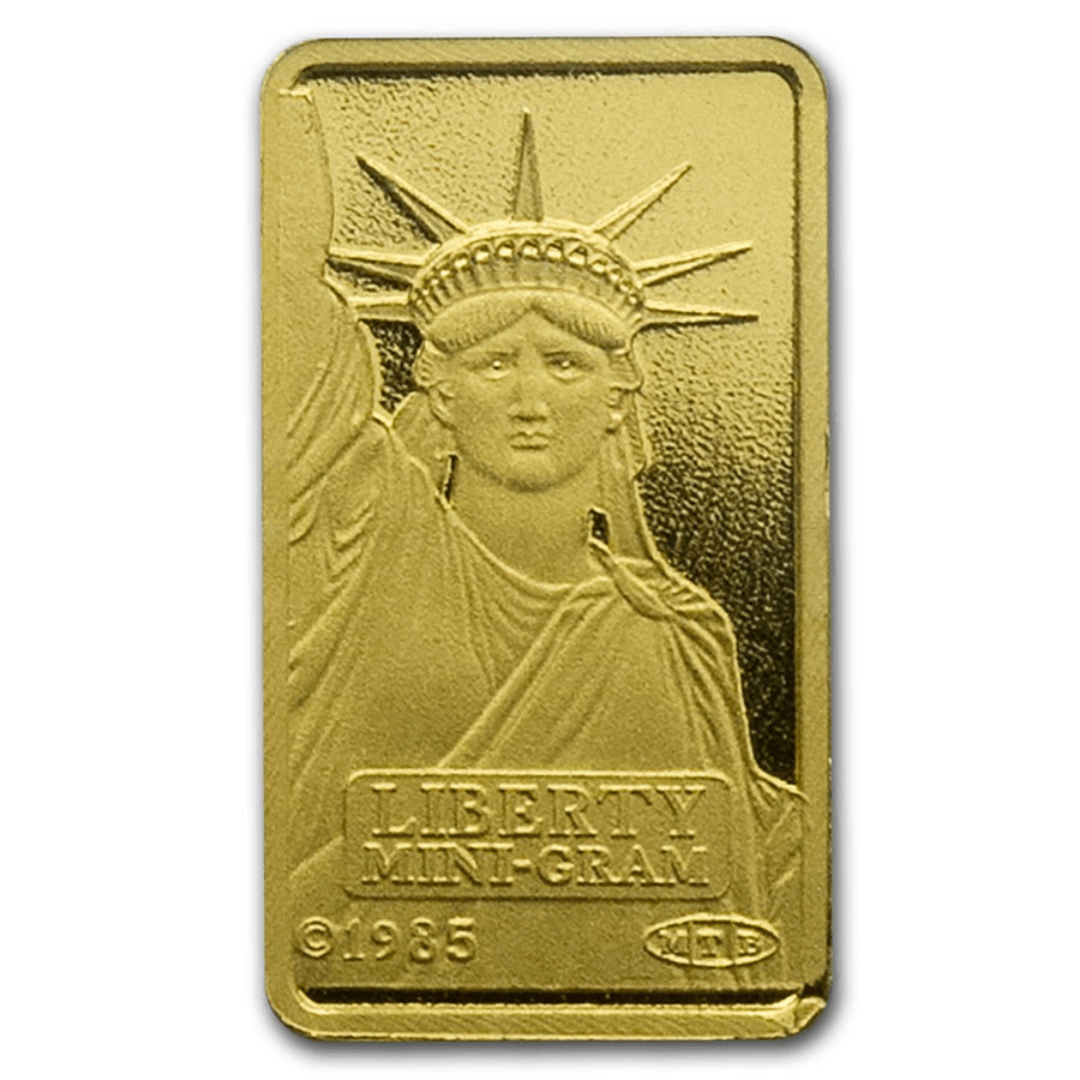 1 Gram Gold Bar: (Secondary Market) - Midwest Precious Metals