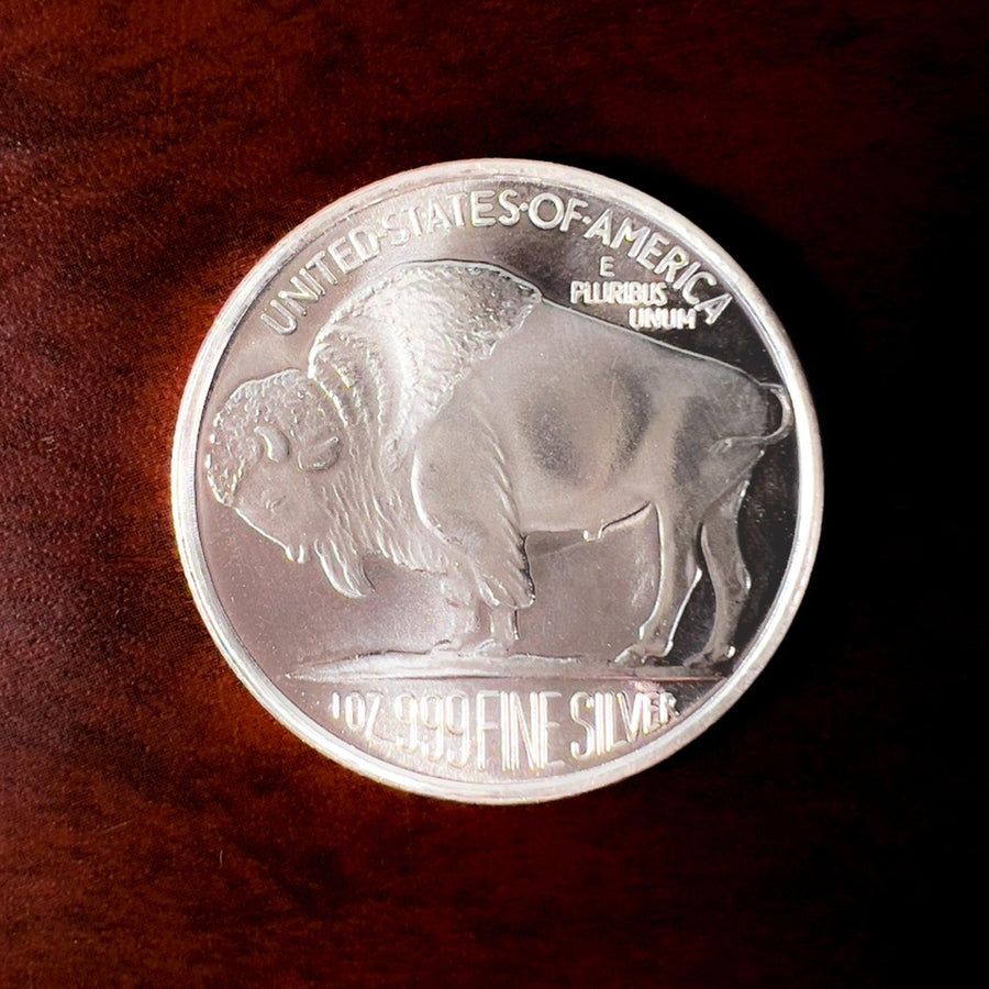 1 oz Silver Buffalo Round (Random Mint) - Midwest Precious Metals