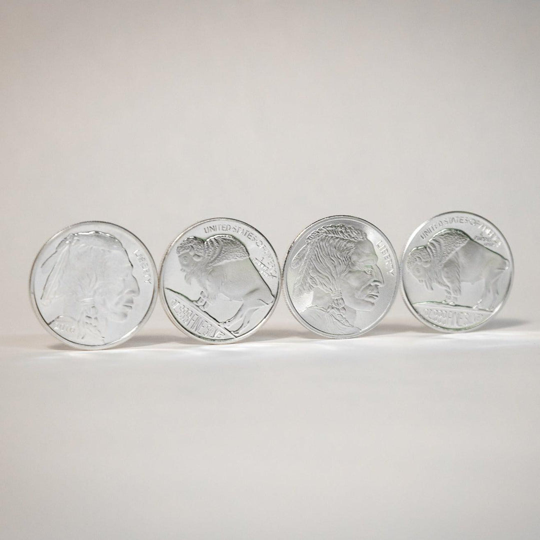 1 oz Silver Buffalo Round (Random Mint) - Midwest Precious Metals