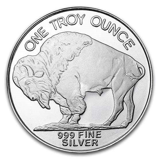 1-oz Silver Round (Random Design) - Midwest Precious Metals