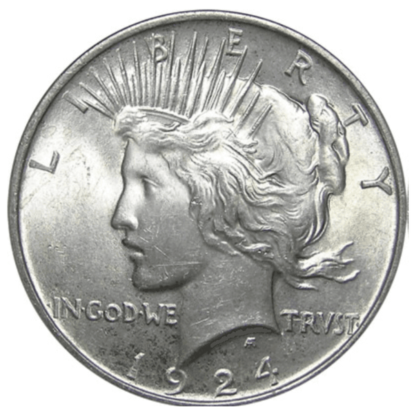Pre-1935 Peace Silver Dollar VG/XF (Random Year) – Midwest