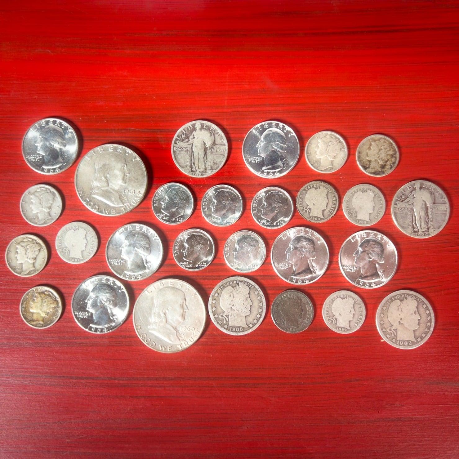 $5 Face Value deals Silver Coins