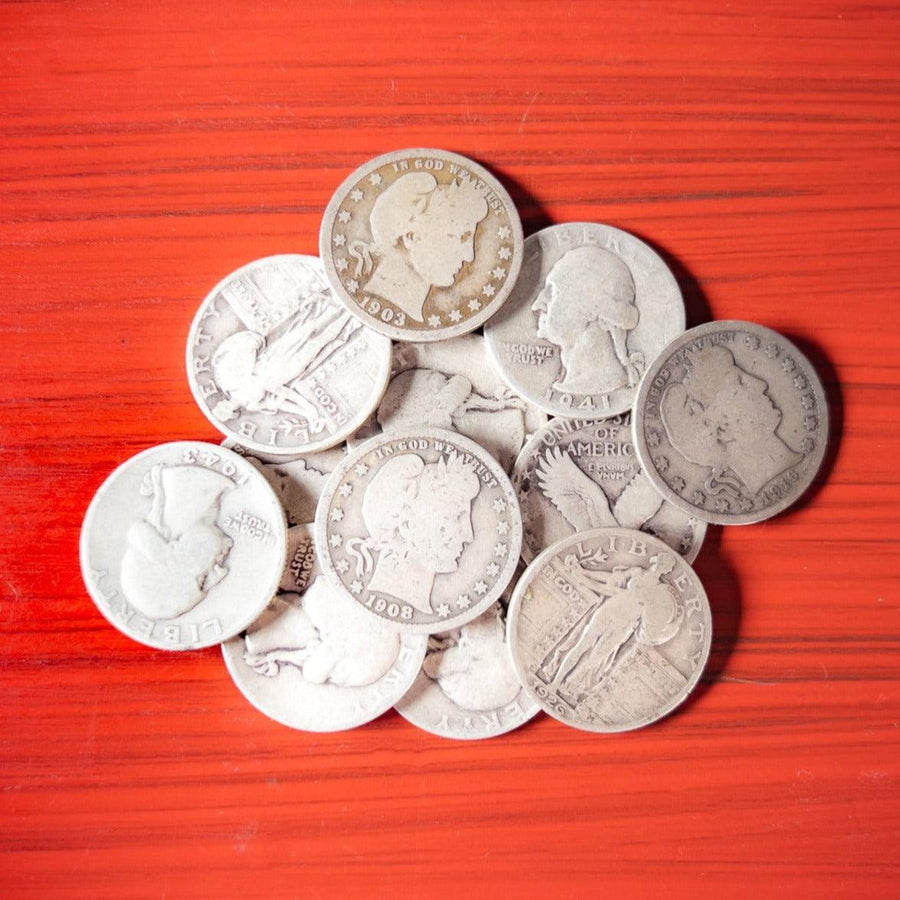 $3 Face Value 90 Percent Silver Quarters - Midwest Precious Metals