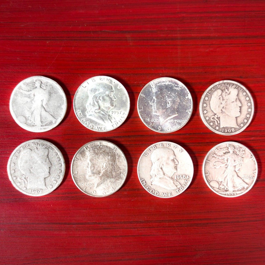 $4 Face Value Mixed 90 Percent Half Dollars - Midwest Precious Metals