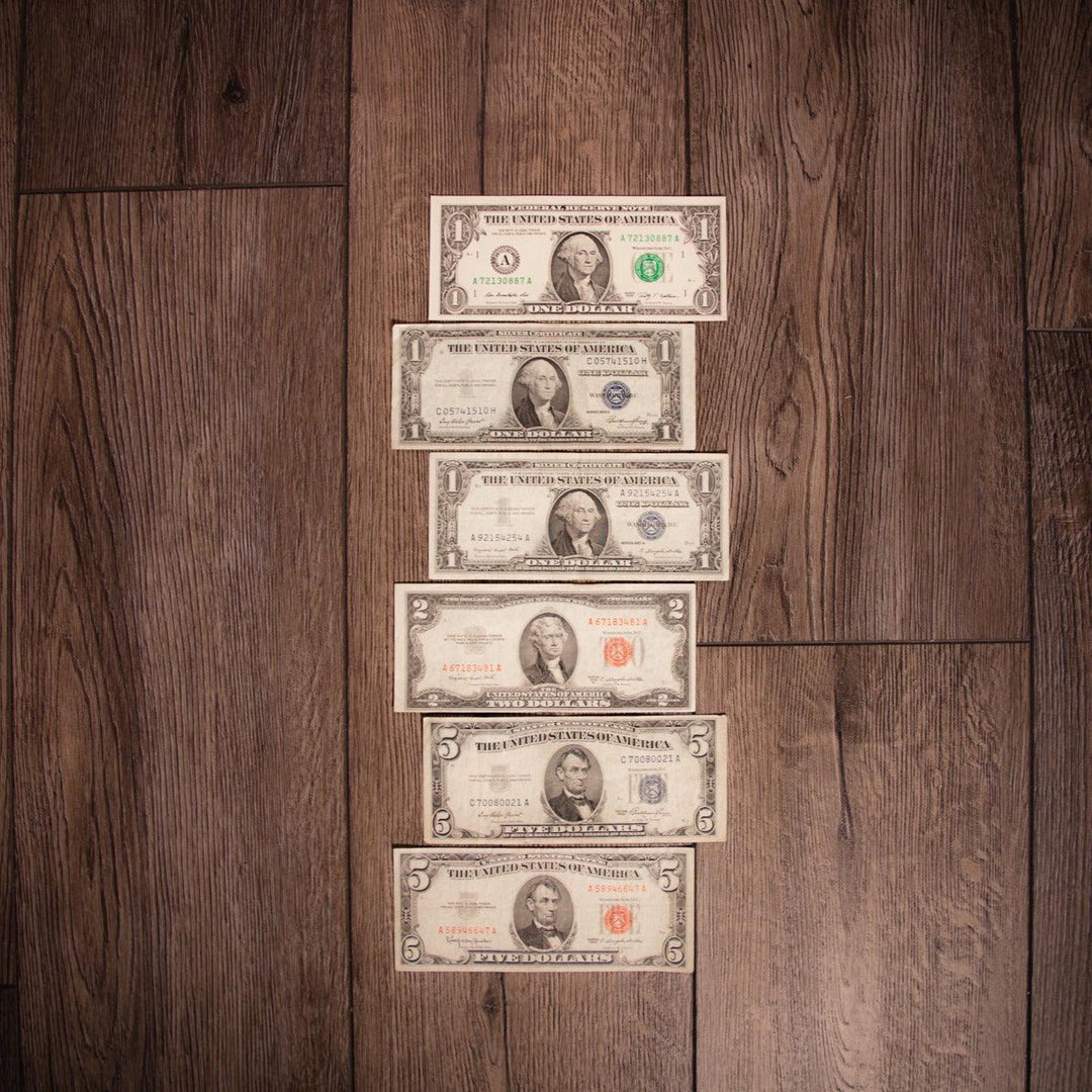 U.S Currency Lot (Vintage Circulated) - Midwest Precious Metals
